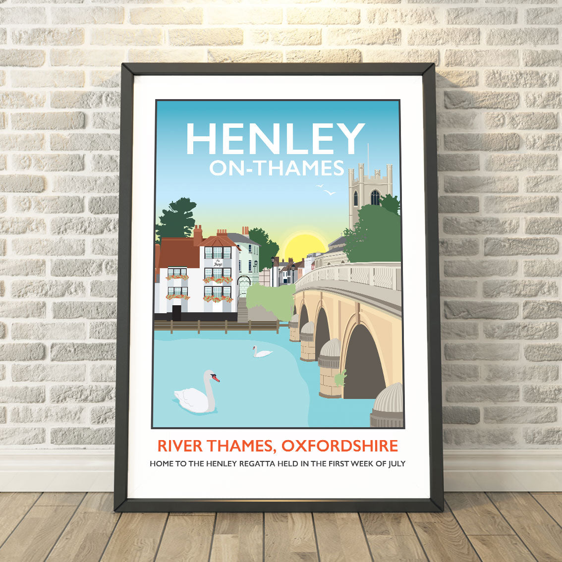 HenleyonThames Print Tabitha Mary ltd