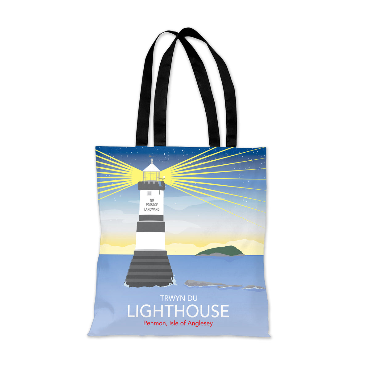 Penmon Lighthouse Tote Bag – Tabitha Mary