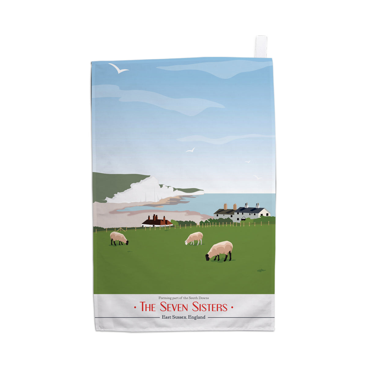 Seven Sisters Tea Towel – Tabitha Mary