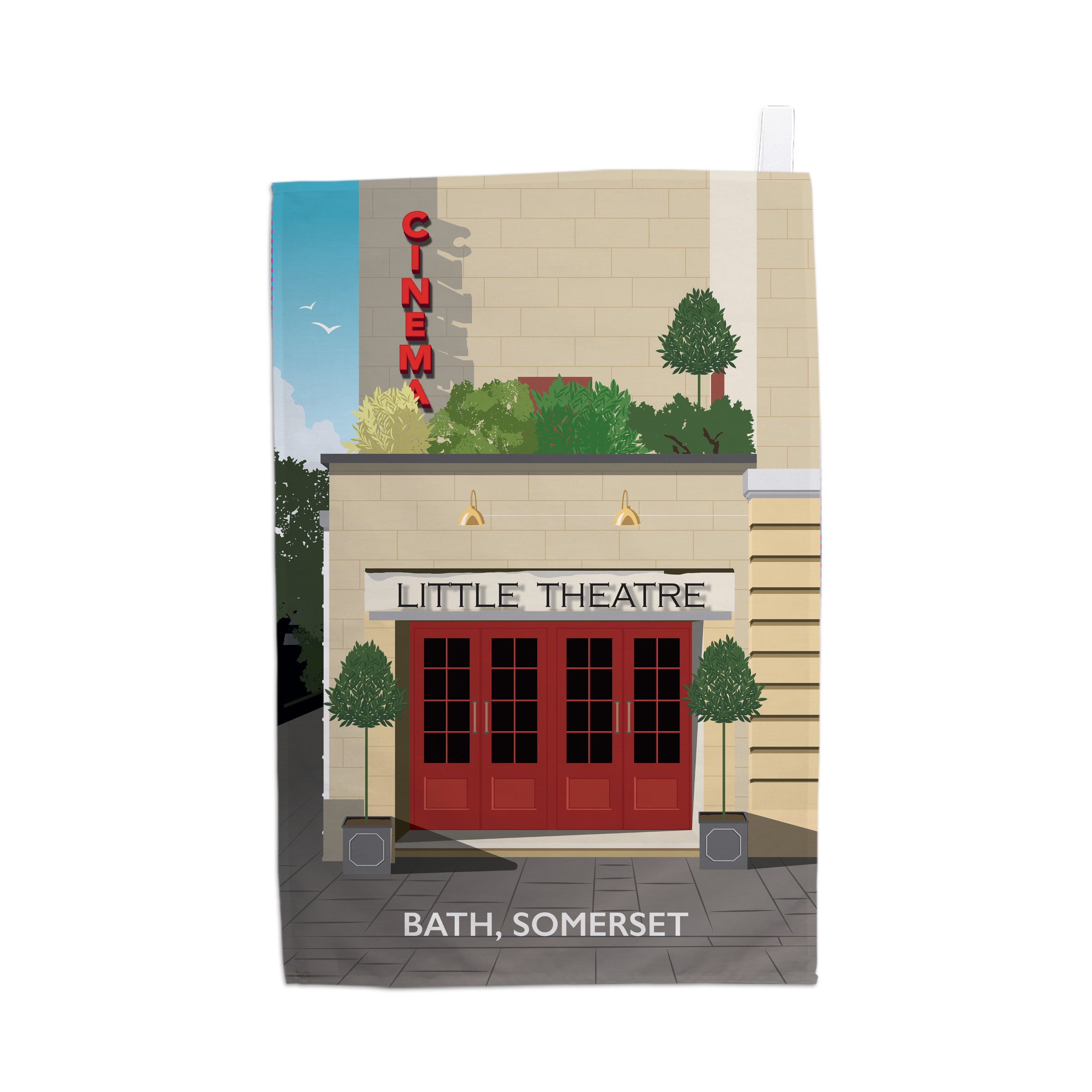 Little Theatre Cinema Tea Towel – Tabitha Mary